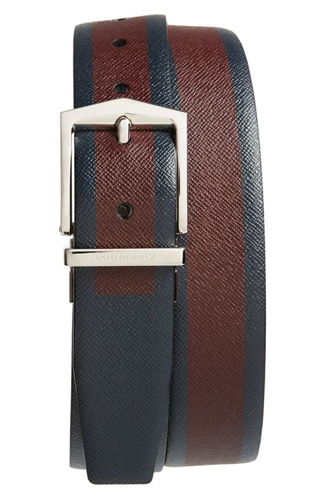 burberry james reversible belt|burberry leather belt.